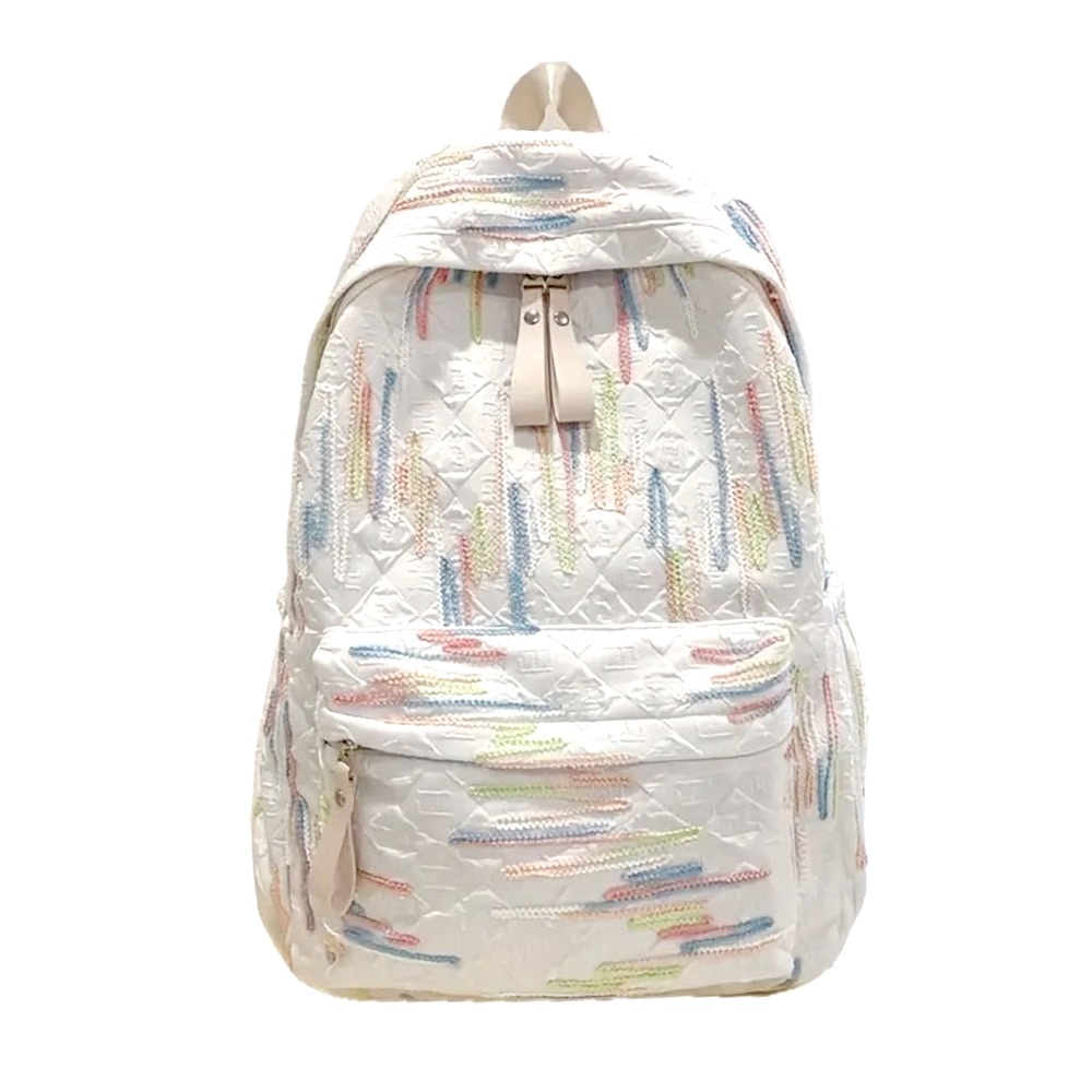 Large Striped Backpack - Picture 2 of 8